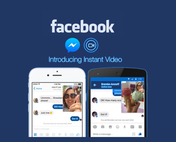 Facebook, Messenger’a Instant Video Özelliğini Ekliyor